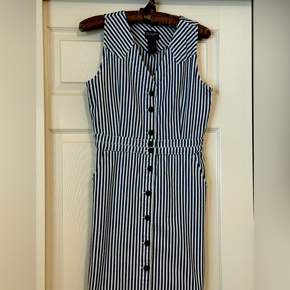 Wrangler Retro Denim Dress, Size Small